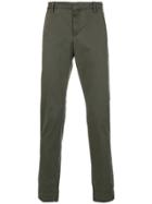 Dondup Relaxed Fit Chinos - Green