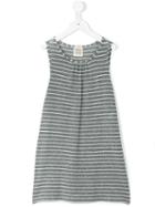 Douuod Kids - Striped Dress - Kids - Polyamide/polyester/spandex/elastane/viscose - 11 Yrs, Grey