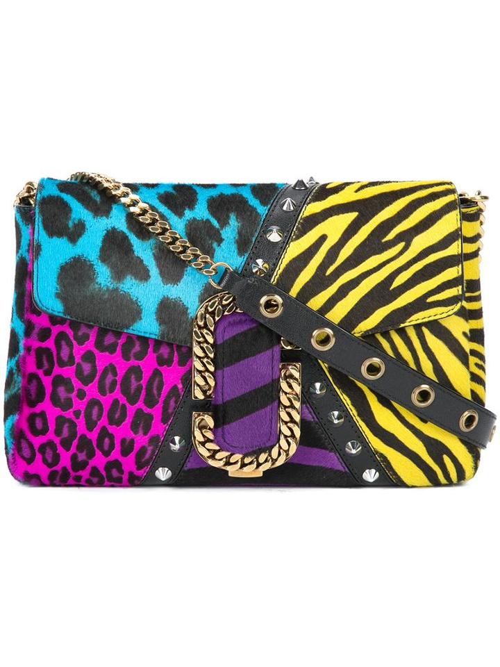 Marc Jacobs Multi Pattern Crossbody Bag, Women's, Pony Fur