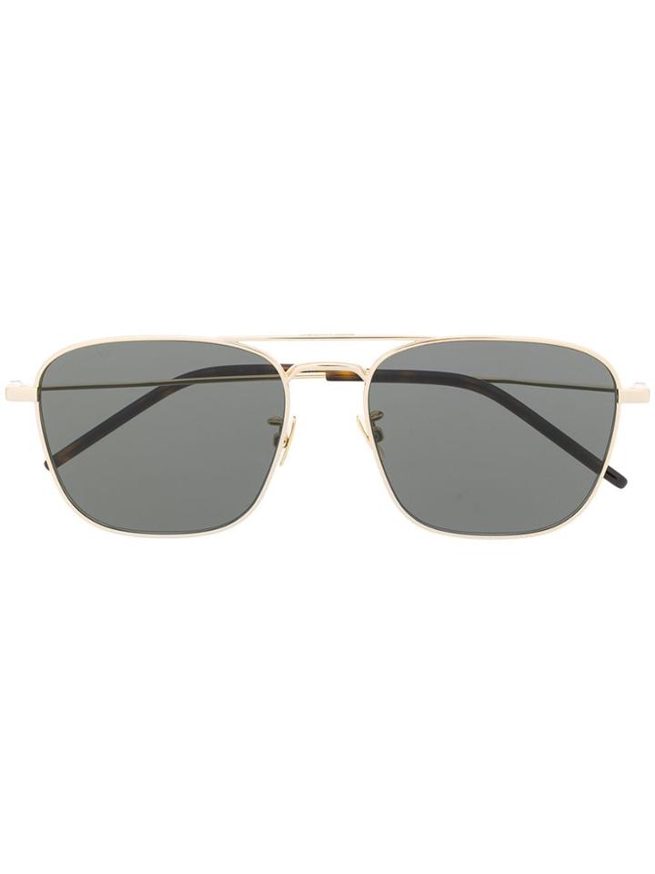 Saint Laurent Eyewear Sl309 Aviator-style Sunglasses - Gold