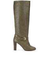 Tila March Knee-length Boots - Green