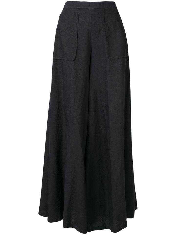 Stefano Mortari Super Flared Trousers - Blue