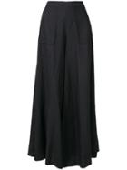 Stefano Mortari Super Flared Trousers - Blue