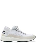 A.p.c. Logo Print Low Top Sneakers - White