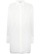 Marco De Vincenzo - Sheer Shirt - Women - Silk - 44, White, Silk