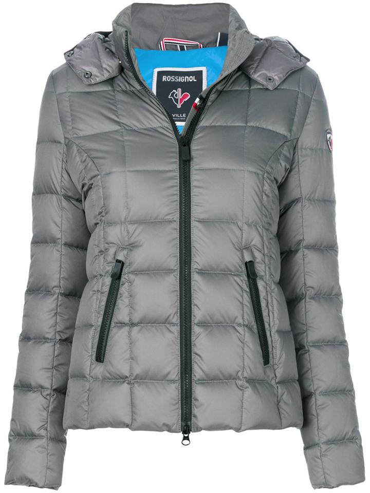 Rossignol Hooded Padded Jacket - Grey