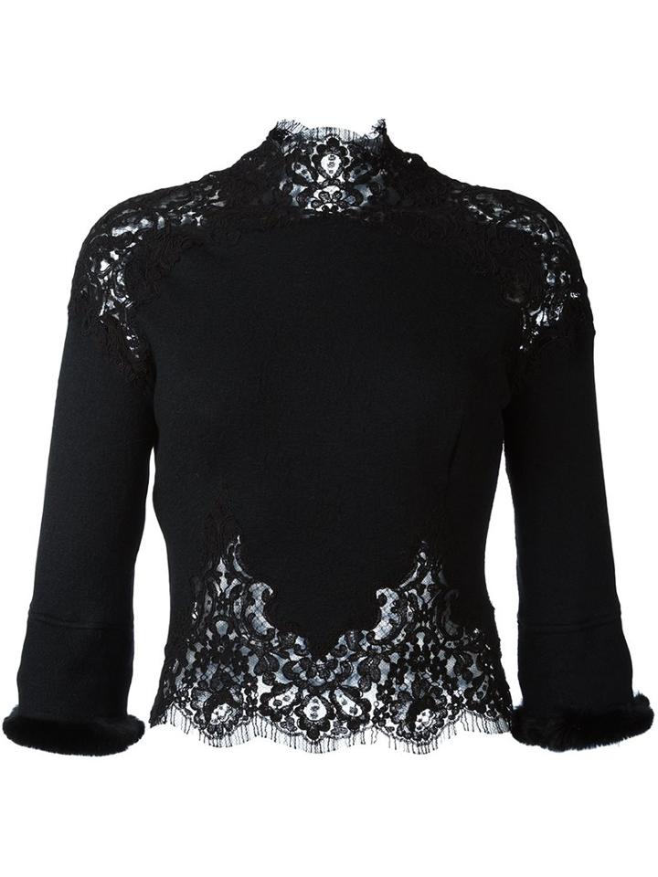 Ermanno Scervino Laced Blouse