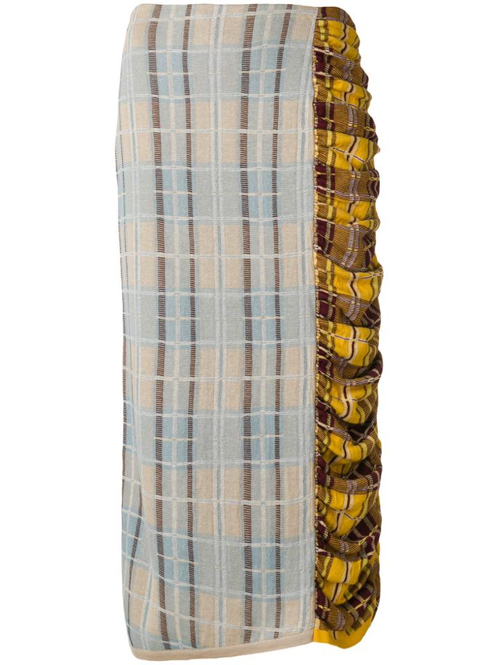 Marni Knitted Pencil Skirt - Multicolour