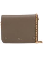 Mulberry Chain Strap Crossbody Bag - Grey