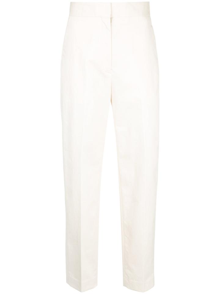 H Beauty & Youth High-waisted Trousers - Nude & Neutrals