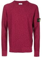 Stone Island Melange Sweatshirt - Pink & Purple