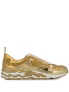 Sandro Paris Flame Sneakers - Gold