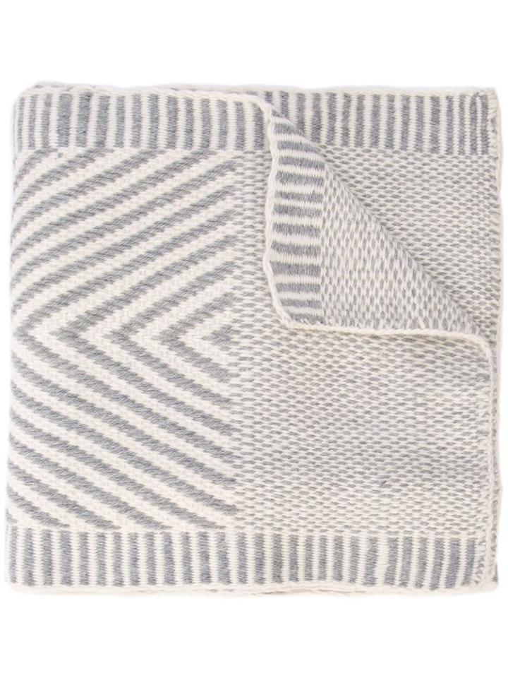 Voz Chevron Scarf - Grey