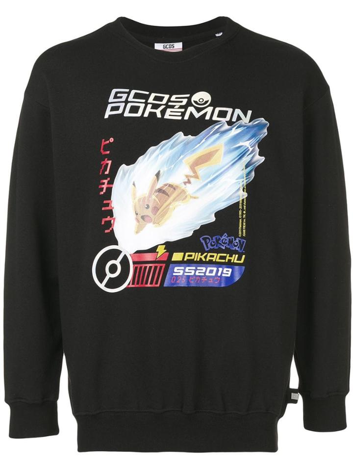 Gcds Pokémon Print Sweater - Black