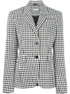 Altuzarra Checked Blazer, Women's, Size: 38, Black, Viscose/spandex/elastane/polyester/acetate
