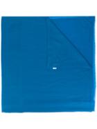 Faliero Sarti Wrap Scarf, Women's, Blue, Cashmere