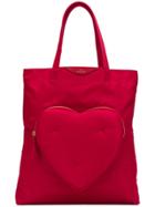 Anya Hindmarch Heart Shopping Bag - Red