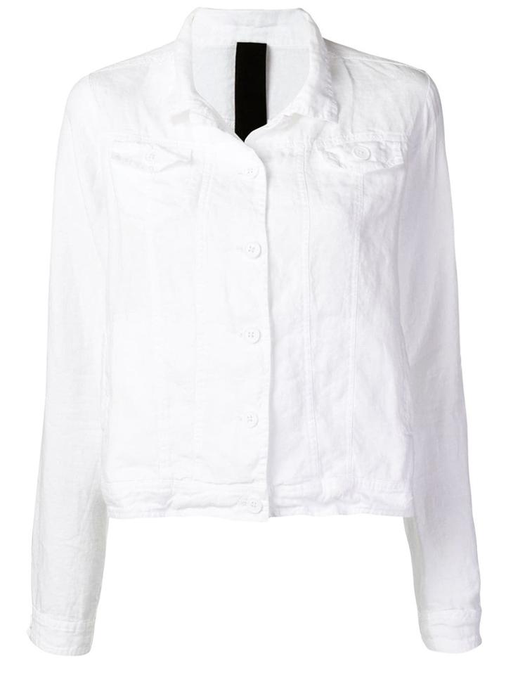 Rundholz Black Label Classic Denim Jacket - White