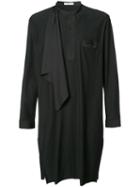Aganovich Long Shirt, Men's, Size: 52, Black, Cotton