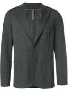 Eleventy Herringbone Jersey Jacket - Brown