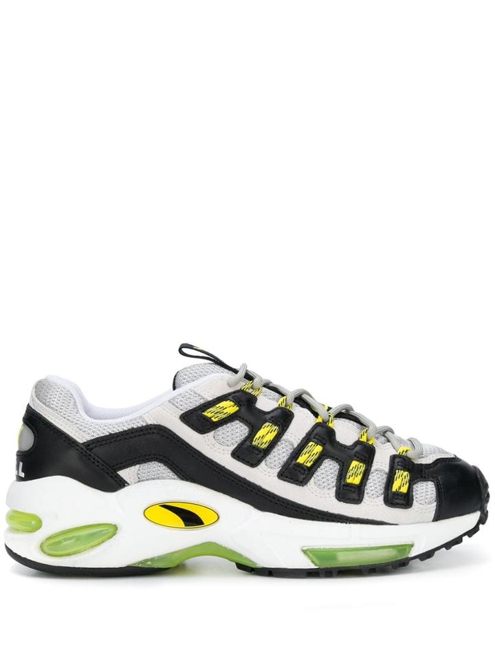 Puma Panelled Lace-up Sneakers - Grey