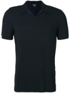 Giorgio Armani - V-neck T-shirt - Men - Spandex/elastane/viscose - 52, Black, Spandex/elastane/viscose