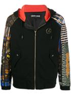 Roberto Cavalli Hooded Bomber Jacket - Black