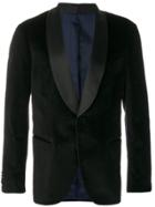 Mp Massimo Piombo Shawl Lapel Blazer - Black
