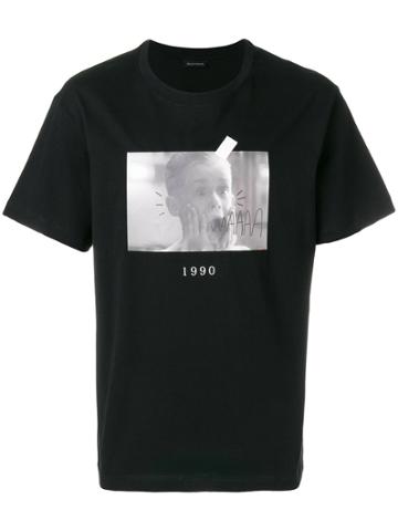 Throw Back Home Alone Graphic T-shirt - Black