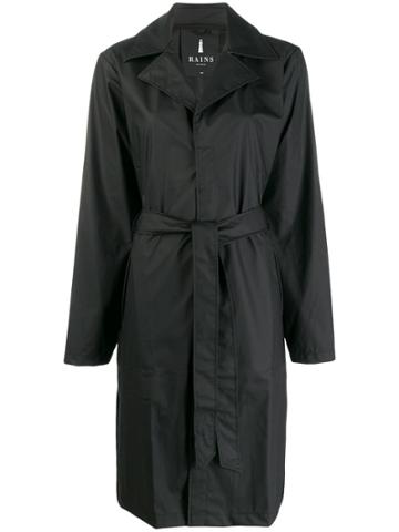 Rains Simple Raincoat - Black