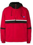 Ader Error Oversize Hooded Jacket - Red