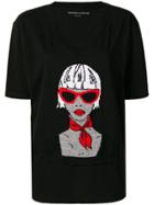 Ermanno Scervino Graphic Knit T-shirt - Black