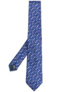 Lanvin Classic Jacquard Tie - Blue