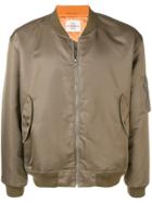 Kent & Curwen Boxy Bomber Jacket - Green