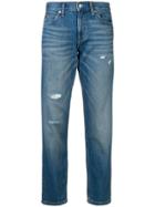 Calvin Klein Jeans Cropped Slim Jeans - Blue
