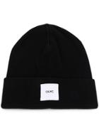 Oamc Watch Logo Patch Beanie - Black