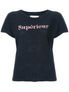 Mother Superior Print T-shirt - Blue