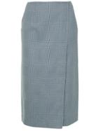 Calvin Klein 205w39nyc Plaid Skirt - Grey