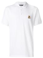 Moschino Embroidered Teddy Polo Shirt - White