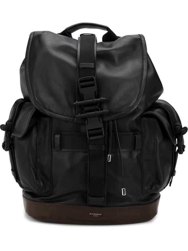 Givenchy Obsedia Backpack, Black, Leather