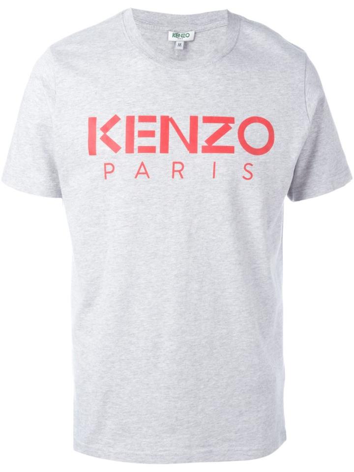 Kenzo Kenzo Paris T-shirt, Men's, Size: Xxl, Grey, Cotton