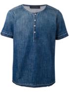 Christian Pellizzari - Denim Top - Men - Cotton - M, Blue, Cotton