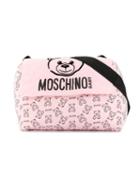 Moschino Kids Teddy Bear Changing Bag - Pink