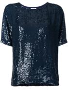 Gughi Sequined Top - Women - Viscose - S, Black, Viscose, P.a.r.o.s.h.
