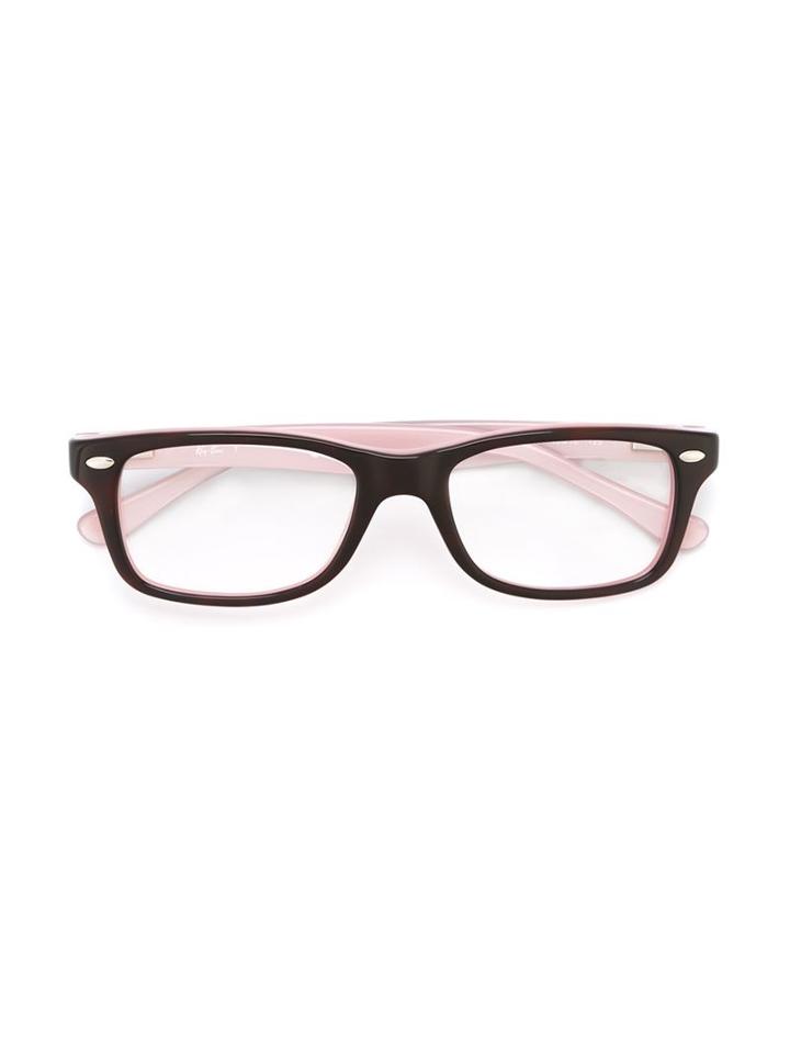 Ray Ban Junior Colour Block Glasses, Black