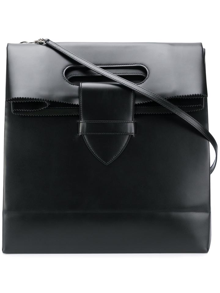 Golden Goose Deluxe Brand Foldover Tote - Black