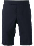 Thom Browne Classic Shorts, Men's, Size: 0, Blue, Wool/cupro