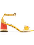 Dolce & Gabbana Keira 60 Sandals - Yellow & Orange