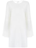 Osklen Fluid Sleeves Shift Dress - White