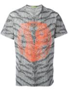 Versace Jeans Printed Zebra T-shirt, Men's, Size: 50, Black, Polyester/cotton